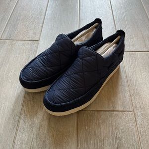 Sperry Moc-Sider Nylon Navy Slippers